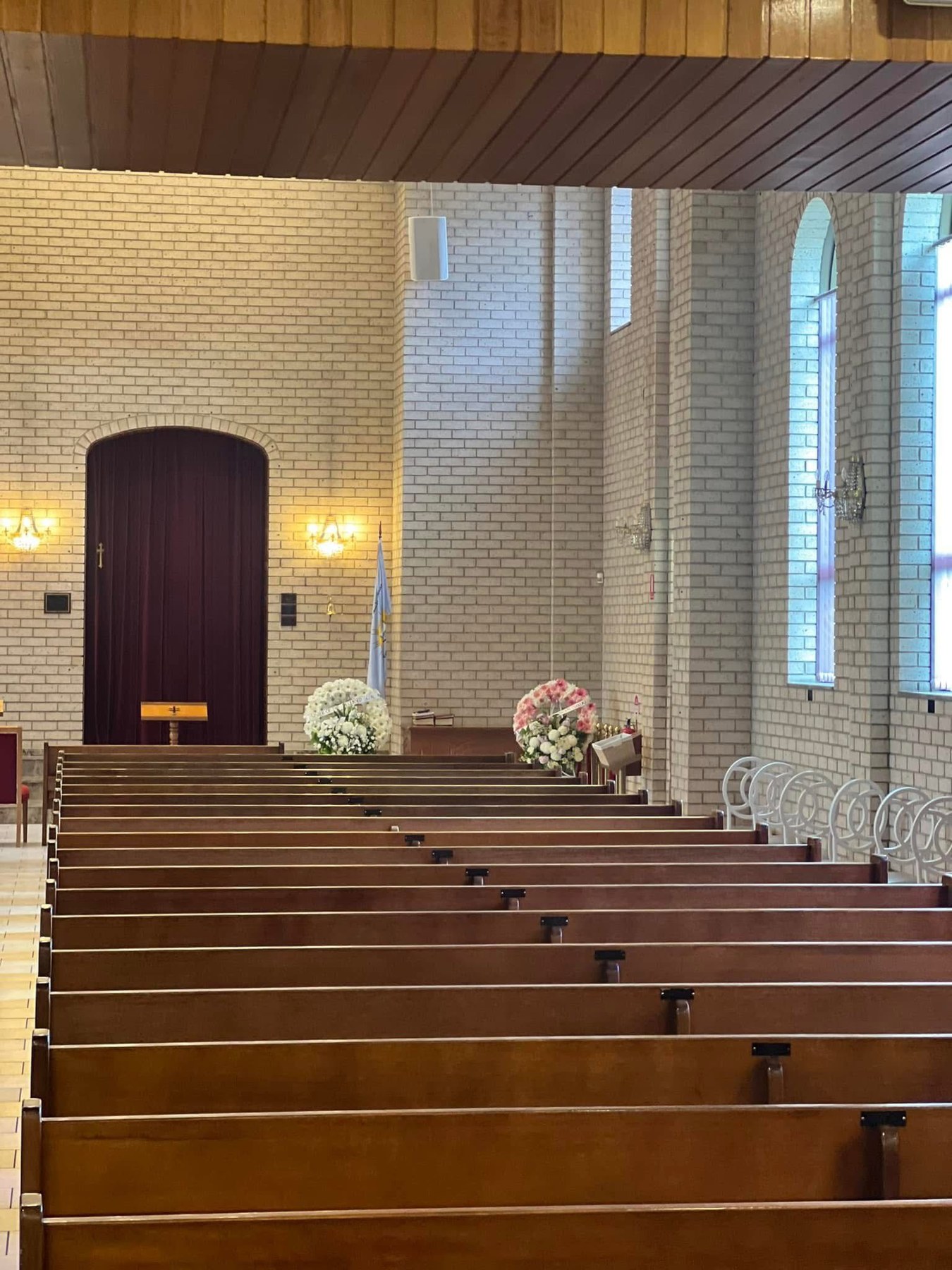Custom funeral and sympathy floral arrangement by Everyday Flowers Sydney