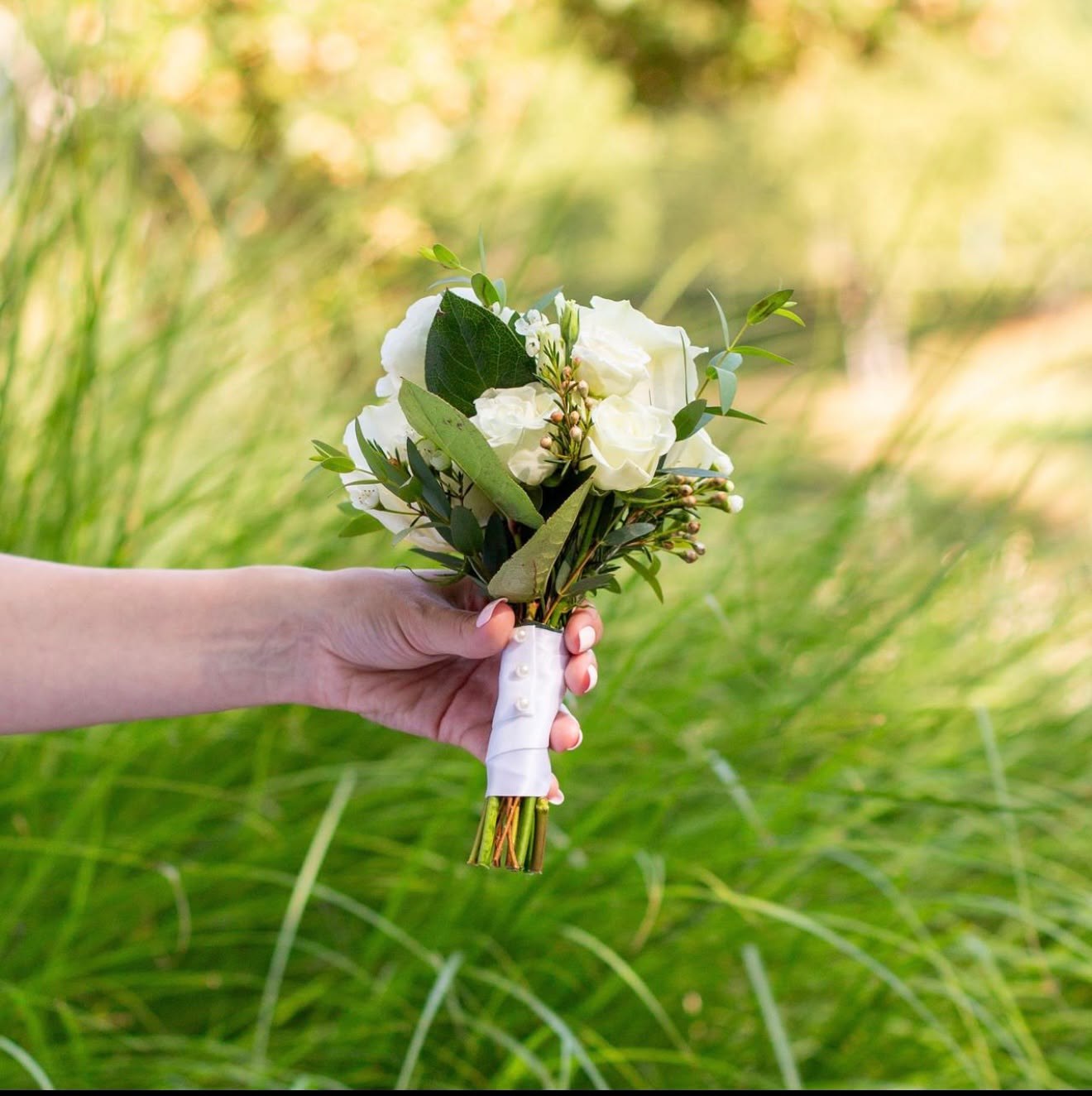 Petite Wedding Bouquet - $90 to $150 by Everyday Flowers Sydney